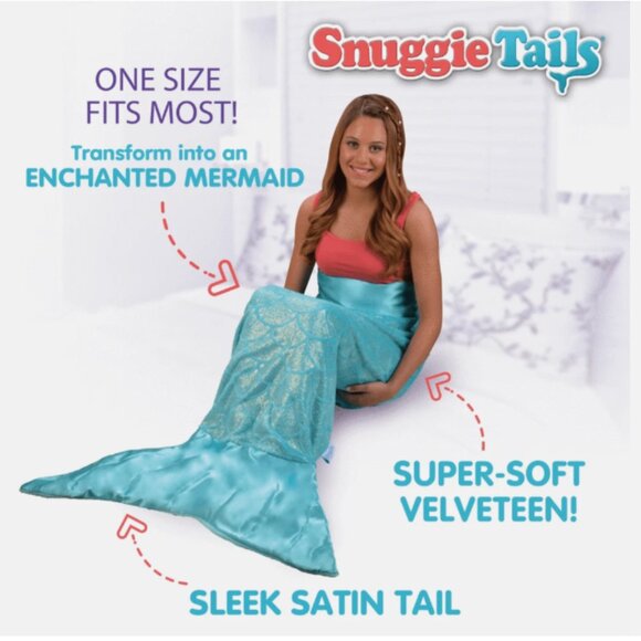 Snuggie Tail Blanket - Picture 1 of 11